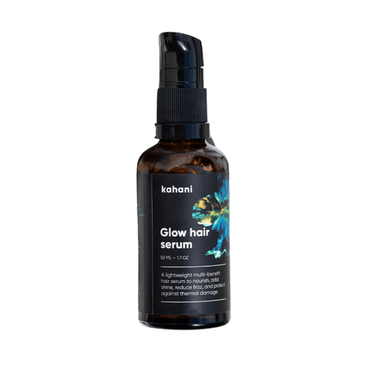 Glow hair serum