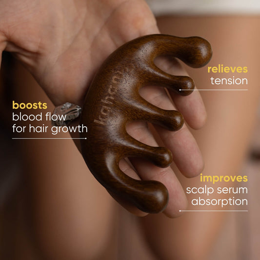 Growth scalp massager